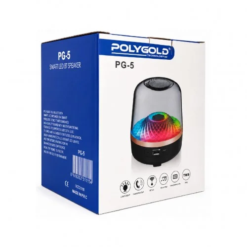 Polygold PG-5 RGB 5W Mini Bluetooth Speaker