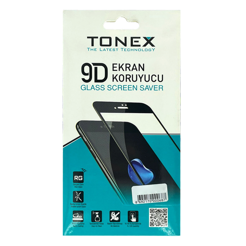 Tonex İphone 13 Pro Max 9D Cam Jelatin