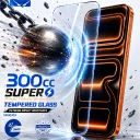 Cepox Iphone 14 Zırhlı Dayanıklı Kenarlıksız Kavisli Anti Statik Kırılmaz Cam | 300cc