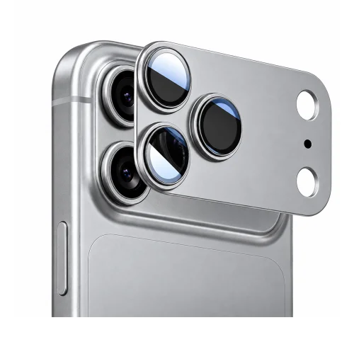 Iphone 18 Pro Kamera Çevresini Tam Kaplayan Renkli Metal Kamera Lensi