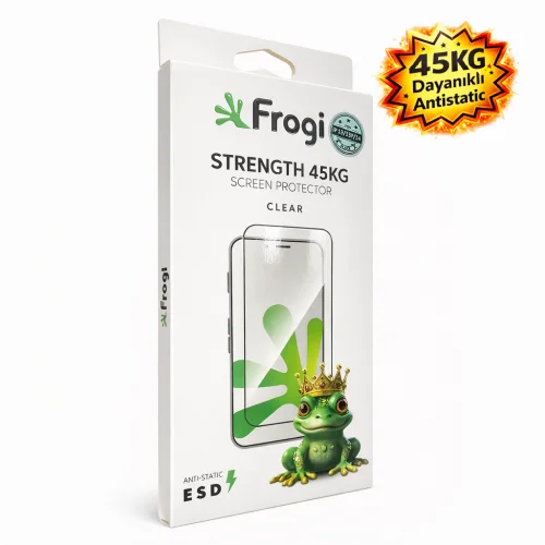 Iphone 14 Pro Anti Statik 45 Kg Dayanıklı  Cam