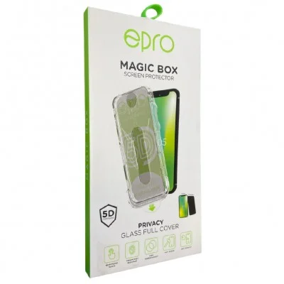İphone 12 Pro Max Magic Box 5D Hayalet Cam (Toz Temizler)