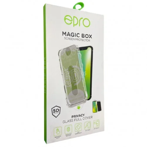 İphone 16 Pro Max Magic Box 5D Hayalet Cam (Toz Temizler)