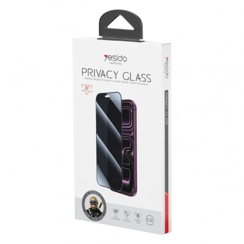 Yesido İphone 18 Pro Max Esd Anti Statik Hayalet Cam Jelatin