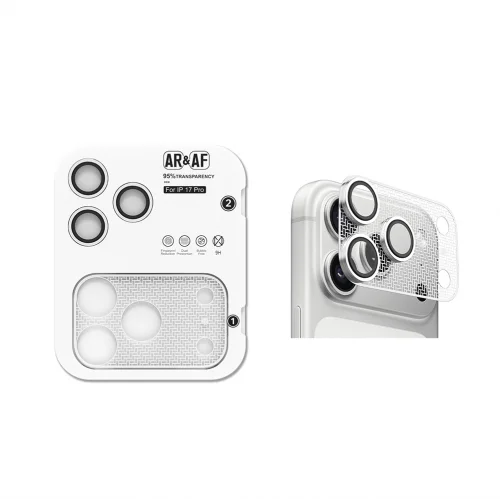 2in1 İphone 17 Pro Max Orjinal Pvd Safir Kamera Lens