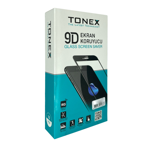 Tonex İphone 12 Pro Max 9D Cam Jelatin