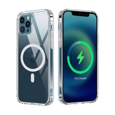 İphone 14 Pro Max Mika Sararmaz Magsafe Şeffaf Kılıf | Animasyonlu