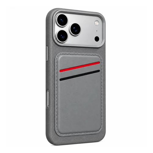 Cepox İphone 13 | 14 Kartlıklı Silikon Kılıf
