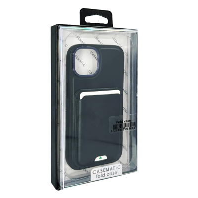 İphone 13 | İphone 14 | İphone 15 Kartlıklı Fold Case Lüx Deri Kılıf