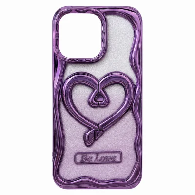 Iphone 14 Pro Max Kalpli Simli Stand Kılıf