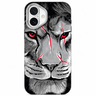 İphone 16 Soo-340 Desenli Silikon Kılıf