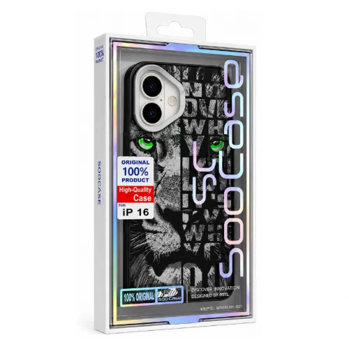 İphone 16 Soo-340 Desenli Silikon Kılıf