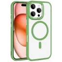 Zore İphone 15 Pro Krom Magsafe Silikon Kılıf