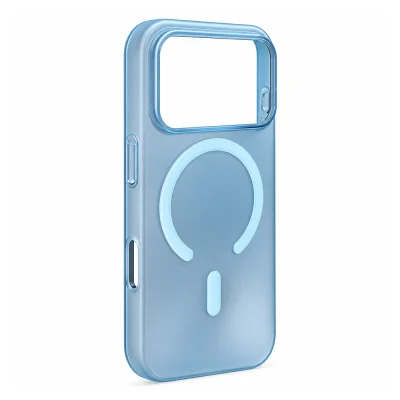 İphone 18 Pro Mat Mika Sert Şeffaf Magsafe Kılıf