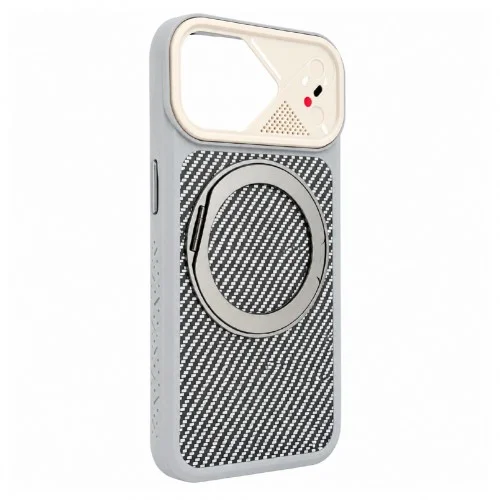 Iphone 17 Standlı Shock Magsafe Silikon Kılıf