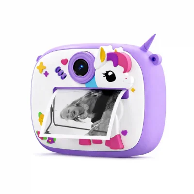 AM300  Termal Yazıcılı Çocuk Fotoğraf Makinesi | Video Kaydedici | Yazıcı Kağıdı