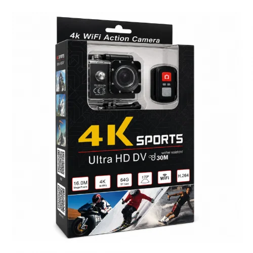 D800 4K Ultra Hd Wifi Su Geçirmez Aksiyon Kamerası