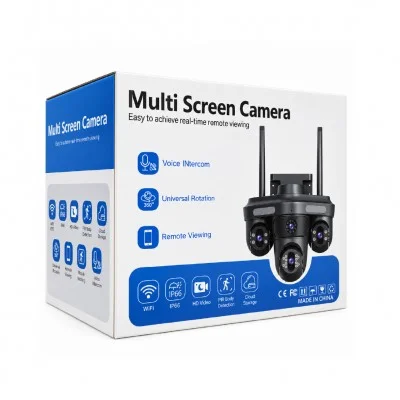 YK-P2058 4 Kanallı IP Kamera | Wifi 4G/5G | IP66 Su Geçirmez