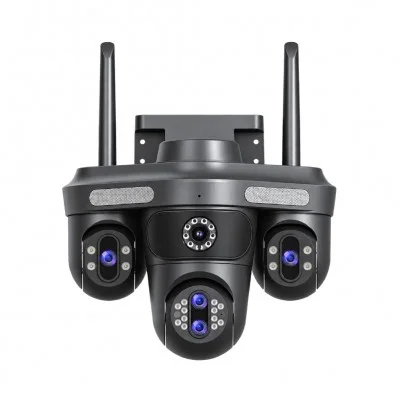 YK-P2058 4 Kanallı IP Kamera | Wifi 4G/5G | IP66 Su Geçirmez