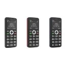 Welio Wkey T100 Tuşlu Telefon | KVK Garantili | Gümüş Siyah