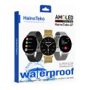 HainoTeko-27 Amoled Ekran Akıllı Saat | 7 Gün Pil Ömrü | 3 Kordon