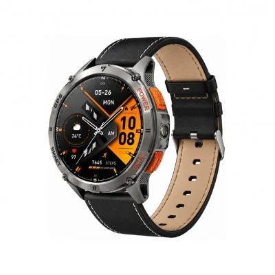 HainoTeko GPS1 Amoled Ekran Akıllı Saat | Siyah Kasa | 3 Kordon | GPS Takip