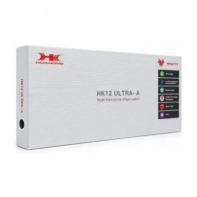 HK12 Ultra A Amoled Ekran Akıllı Saat | 2 Kordon