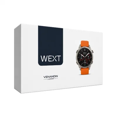 Venandin Luxora Wext Amoled Ekran Akıllı Saat | Siyah Kasa | 2 Kordon