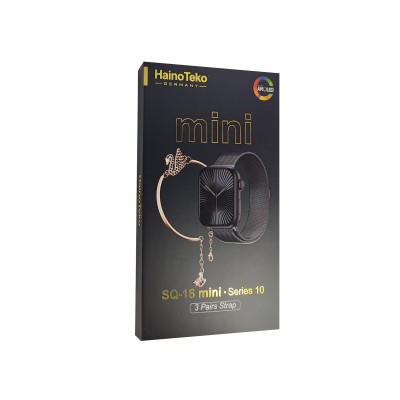 HainoTeko SQ-16 Mini Bayan Akıllı Saat | 3 Kordon | Bileklik HainoTeko SQ-16 Mini Bayan Akıllı Saat | 3 Kordon | Bileklik