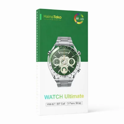 HainoTeko RW-67 Amoled Ekran Akıllı Saat | 3 Kordon