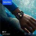 HainoTeko ST-7 Amoled Ekran Akıllı Saat | Watch Buds Kulaklık | 3 Kordon | Suya Dayanıklı