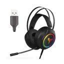 Yk Design YK-H1550 USB Kablolu Mikrofonlu Oyuncu Kulaklığı
