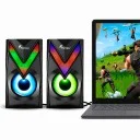 HT-122 Kablolu Ses Ayarlı Stereo PC Speaker
