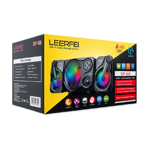 Leerfei SP-60 Jack Kablolu Bilgisayar Hoparlörü