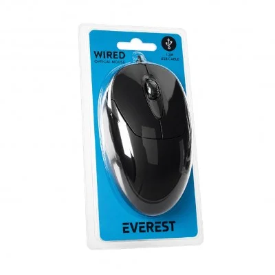 Everest SM-216 Usb Kablolu Optik Mouse | 1200 Dpi