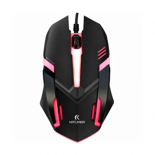 Katjmer MSERGE-001 Rage Usb Kablolu RGB Optik Mouse | 1000 Dpi
