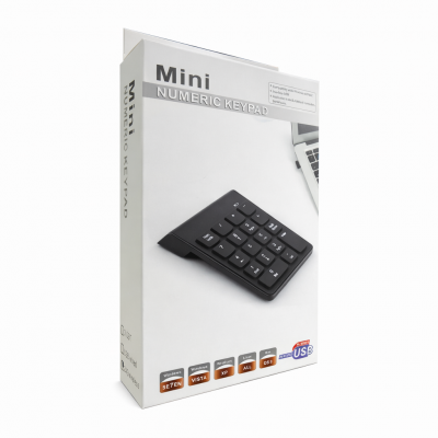 Onezero ZR26 2.4G Kablosuz Şarjlı Mini Mümerik Klavye