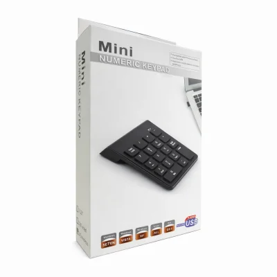 Onezero ZR26 2.4G Kablosuz Şarjlı Mini Nümerik Klavye