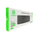 YK Design YK-40 USB Kablolu Türkçe Q Klavye | Sessiz | Ergonomik