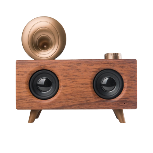 B6 Gramofon Bluetooth Nostaljik Speaker Radyo