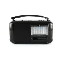 Ktf-1448 Güneş Enerjili Lambalı Mini Bluetooth Radyolu Speaker | 2"