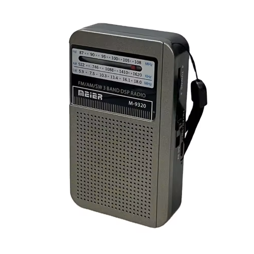Meier M-9320 Şarjlı FM AM SW 3 Bandlı El Radyosu