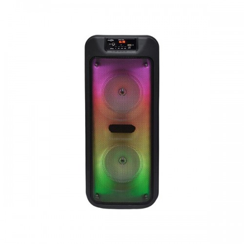 GTS-1703 Mikrofonlu Rgb Ledli Bluetooth Hoparlör Usb-Tf-Fm 6.5"x2  (Mikrofonlu)