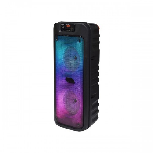 GTS-1703 Mikrofonlu Rgb Ledli Bluetooth Hoparlör Usb-Tf-Fm 6.5"x2  (Mikrofonlu)