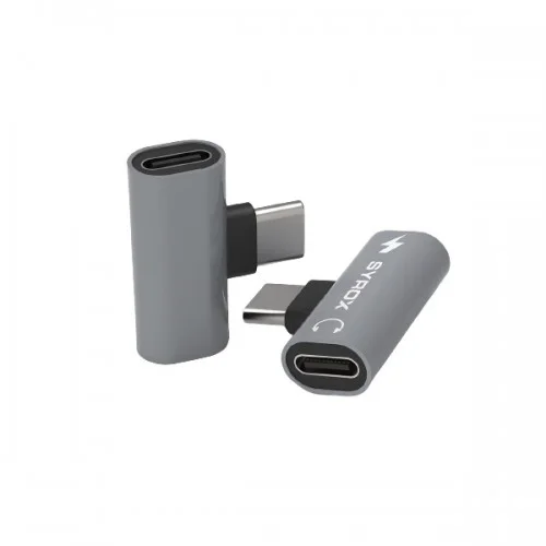Syrox Typec Şarj | Typec Kulaklık Dönüştürücü Adaptör | DT30T-TT