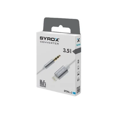 Syrox Lightning Aux Kablo DT24L-J