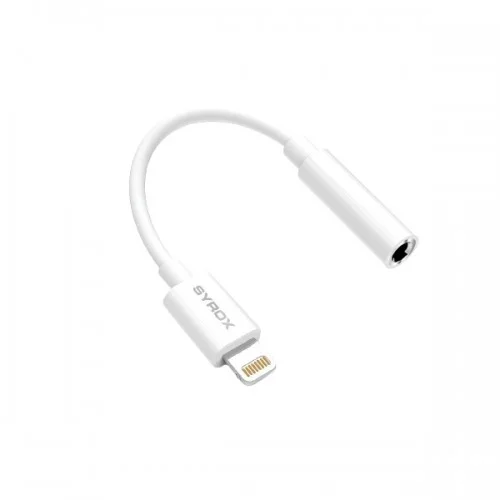 Syrox Lightning Aux Kulaklık Dönüştürücü DT22L-A