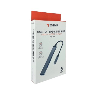 YD49 Type-c To 5in1 Dönüştürücü | 3x USB | 2x Type-c Port YD49 Type-c To 5in1 Dönüştürücü | 3x USB | 2x Type-c Port