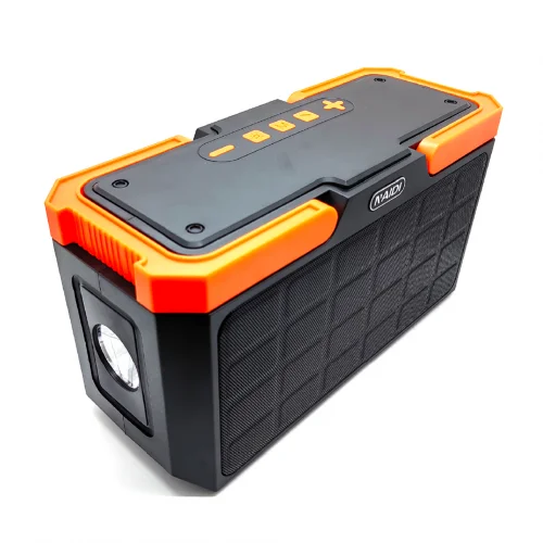 Naidi L62 Güneş Enerjili FM Radyolu TWS Bluetooth Speaker | El Feneri | Powerbank Özellikli