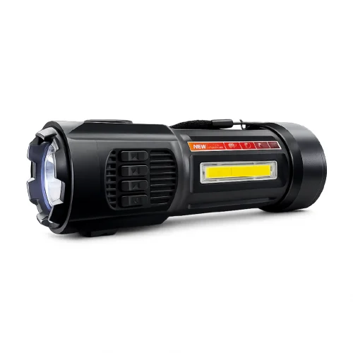 NNS NS-3355S Güneş Enerjili Şarj Edilebilir Kademeli Kamp Lambası | El Feneri | TWS Speaker | Powerbank